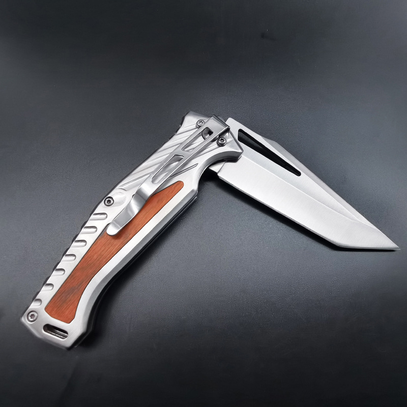 Wholesale stainless steel camping knife high hardness exquisite saber portable outdoor travel tools portable fruit knife