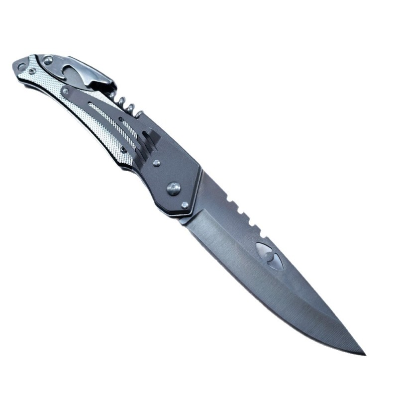Factory Direct Sale Outdoor Self-Defense Knife, Fishing Edc Knife, Wine Opener, Seahorse Knife, Led Light, Multifunctional Knife