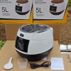 Cross-border Wholesale Smart Rice Cooker Home Multi-function Reservation Timing Silver Crest 5L Rice Cooker