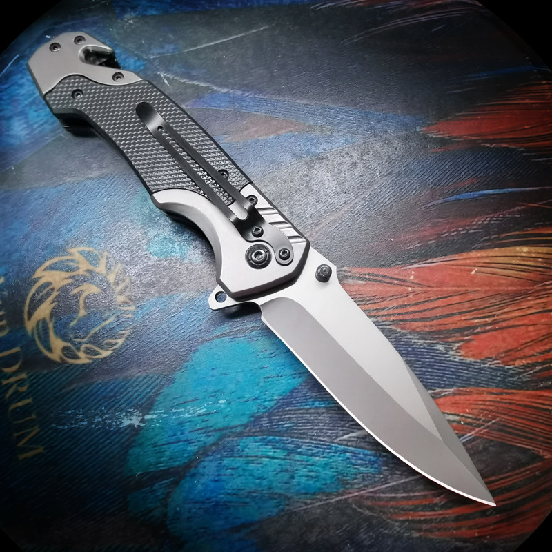 Braunning Camping Outdoor Knife Tactical Portable G10 Knife Mini Fruit Knife Factory Direct Sales Knife Wholesale