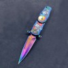 Creative Fingertip Gyro Spinning Cool Folding Knife Edc Multi-Functional Folding Knife Outdoor Camping Survival Pocket Knife