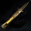 Exquisite Rose Embossed Knife High Hardness Sharp Swordfish Folding Knife Cross-border Supply Outdoor Portable Fruit Knife