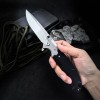 Cross-Border G10 Handle Fa80 Outdoor Self-Defense Folding Knife Exquisite Gift for Men Multi-Functional Fruit Knife