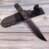 Cross-Border Supply Camping and Mountaineering Self-Defense Knife, High Hardness, Sharp, Integrated Straight Knife, Portable Cutting Survival Outdoor Knife