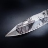 3D Stainless Steel Knife Tactical Outdoor Knife Household Fruit Knife Creative Pattern Mini Knife Foreign Trade Wholesale Jatknife