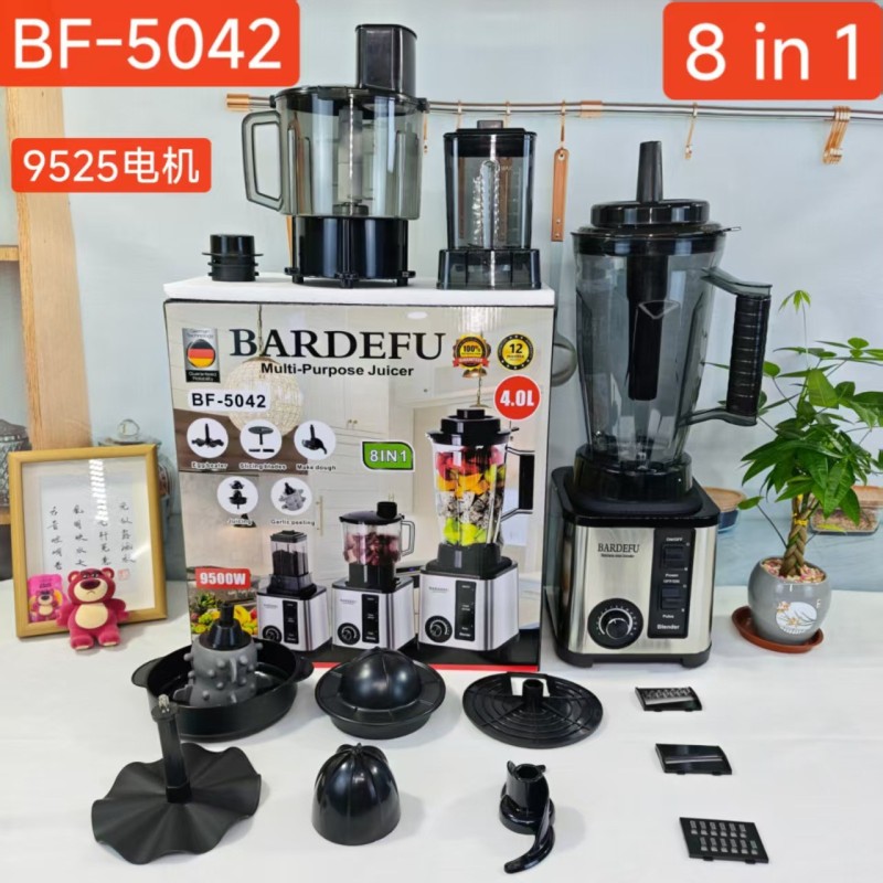 3L6in1blender cross border stainless steel wall breaking machine large capacity juicer meat grinder mixer factory