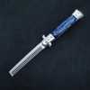 Portable spring comb American style oil head portable comb artifact automatic hair comb outdoor pocket comb ornamental cutter