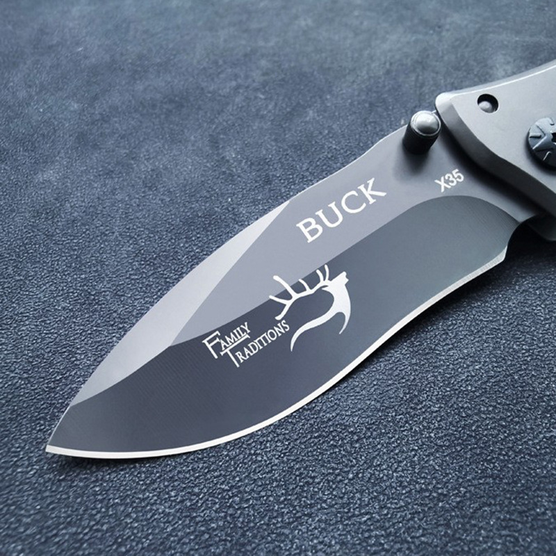 Mini Knife Outdoor Portable Fruit Knife Folding Knife Wooden Handle Portable Folding Knife Sharp Foreign Trade Camping Knife