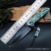 Outdoor knife self-defense knife folding knife camping survival saber emergency flint short knife portable fruit knife