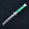 Portable spring comb American style oil head portable comb artifact automatic hair comb outdoor pocket comb ornamental cutter