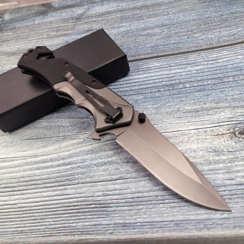 Cross-border hot sale FA49 folding knife G10 handle tactical saber multifunctional portable sharp knife bottle opener