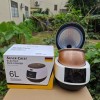Cross-border Wholesale Smart Rice Cooker Home Multi-function Reservation Timing Silver Crest 5L Rice Cooker