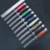 Portable spring comb American style oil head portable comb artifact automatic hair comb outdoor pocket comb ornamental cutter