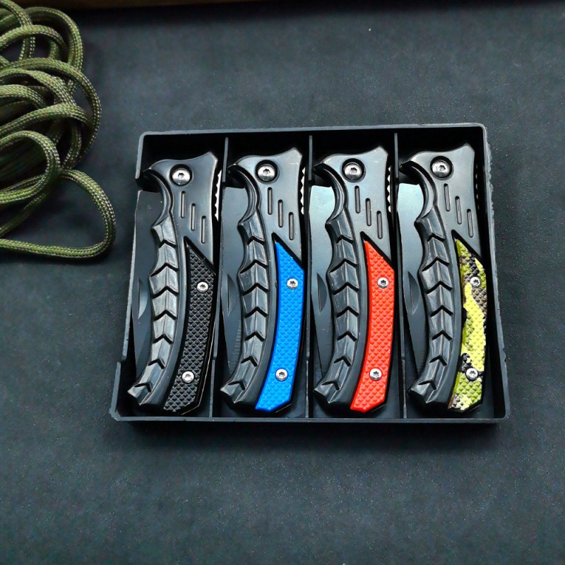 Factory Direct Sales Mini Portable Keychain Knife Kitchen Tools Travel Camping Knife Fishing Cutter Dropshipping