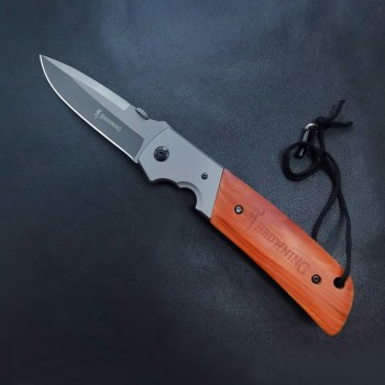 One-Piece Drop-Shipping Small Knife, Outdoor Tactical Knife, Portable Outdoor Emergency Escape Fruit Knife, Stainless Steel Large Folding Knife