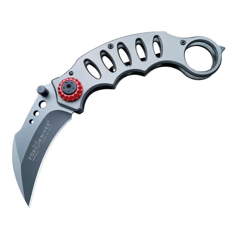Wholesale Foldableing Claw Knife Outdoor Escape Eagle Claw Escape Hammer Short Foldableing Knife Ring Play Knife Express Delivery Tool