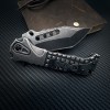 Amazon Cross-Border Supply Outdoor Survival Heavy-Duty Folding Knife Stone-Washed Stainless Steel Folding Knife High-Quality Sharp Knife