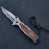 Factory direct sales knife stainless steel field high hardness titanium steel knife foreign trade export fruit knife folding knife self-defense
