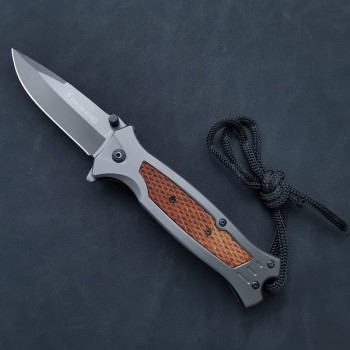 Factory direct sales knife stainless steel field high hardness titanium steel knife foreign trade export fruit knife folding knife self-defense