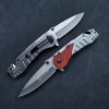 Stainless steel knife sharp self-defense folding knife camping portable fruit knife foreign trade cross-border supply knife wholesale