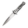Camping survival folding knife carbon fiber handle self-defense knife creative swordfish fruit knife cross-border export supply saber