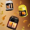 Foreign trade visual JD388 smart touch air fryer manufacturers electric fryer oven household 110V cross-border export