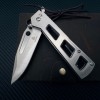 Outdoor survival folding knife high quality mechanical folding knife with nylon set tactical saber car express knife