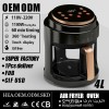 Foreign trade visual JD388 smart touch air fryer manufacturers electric fryer oven household 110V cross-border export