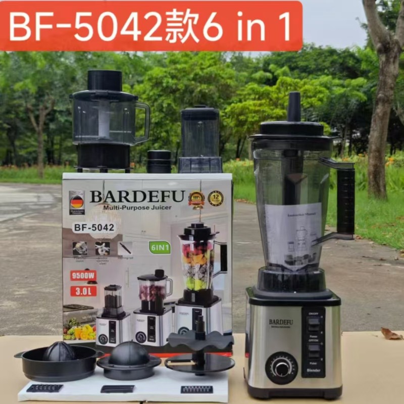 3L6in1blender cross border stainless steel wall breaking machine large capacity juicer meat grinder mixer factory