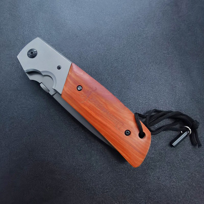 One-Piece Drop-Shipping Small Knife, Outdoor Tactical Knife, Portable Outdoor Emergency Escape Fruit Knife, Stainless Steel Large Folding Knife