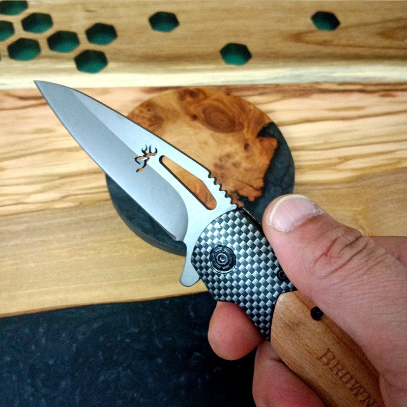 Cross-Border Supply Outdoor Stainless Steel Knife Swiss Army Knife High Hardness Snake Pattern Wooden Handle Knife Exquisite Sharp Fruit Knife
