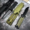 BG Survival Knife High Hardness Infantry Tactical Knife Outdoor Camping Straight Knife Self-Defense Amazon Sabre Knife