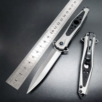 Swordfish self-defense knife outdoor folding knife high hardness G10 handle portable fruit knife mini portable knife