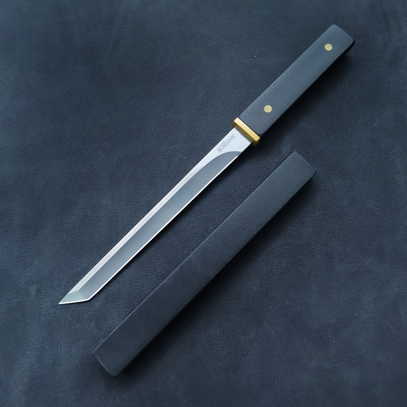 Small Combat Knife M390 Outdoor Pocket Knife Yunmo Mini Samurai Knife Mirror Finish Household Fruit Knife Portable Meat-Eating Knife Wholesale