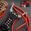 New slingshot folding knife G10 handle competitive deformable high precision hunting slingshot carry-on self-defense fruit knife