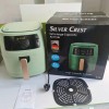 8L silver crest air fryer intelligent touch screen household multifunctional electric frying air fryer outlet