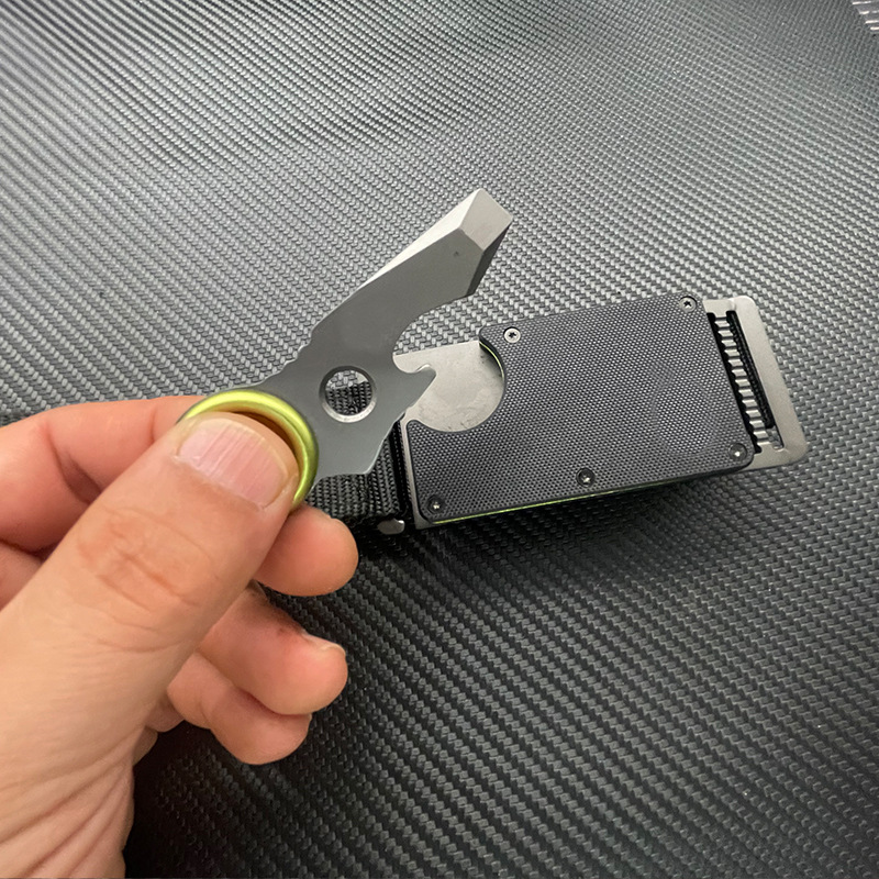 Cross-border Bell Belt Bottle Opener Portable Convenient Multifunctional Use Outdoor Camping Tools Nylon Belt