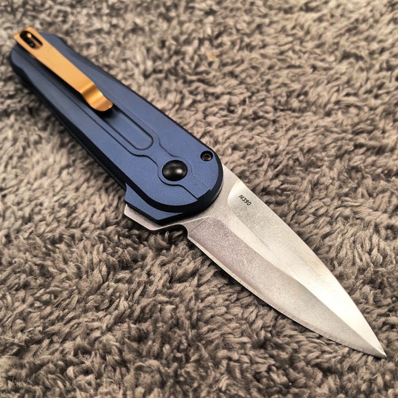 Cross-Border Aluminum Alloy Folding Knife Pocket Knife Outdoor Adventure Portable Emergency Knife Fruit Knife Gift Knife