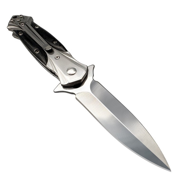Cross-border outdoor camping folding knife high hardness stainless steel swordfish knife exquisite gift sharp melon and fruit knife