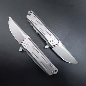Mini D2 Steel Knife, Self-Defense Folding Knife, Car Travel Supplies, Portable Fruit Knife, Portable Meat Cutting Knife