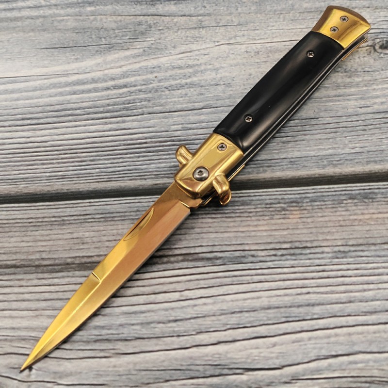 Mafia stainless steel knife outdoor household fruit knife self-defense field saber cross-border supply of a generation of hair