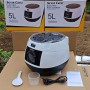 Cross-border Wholesale Smart Rice Cooker Home Multi-function Reservation Timing Silver Crest 5L Rice Cooker
