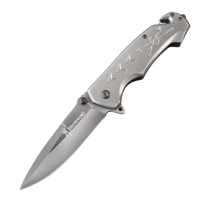 All-steel outdoor knife portable high hardness folding knife camping tools household fruit knife folding knife factory wholesale