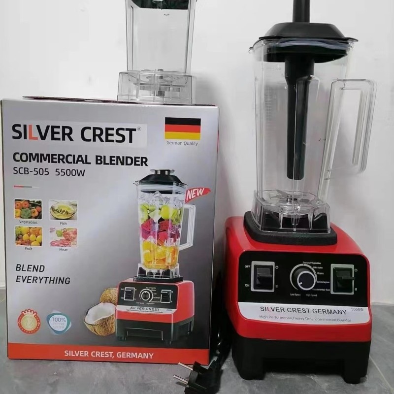 Blender mixer crushed ice 9525 motor 5500 W double cup wall breaking machine auxiliary food grinding