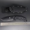 Outdoor K-Sheath Kabara Straight Knife Wilderness Survival Adventure Companion Sharp High-Hardness Tactical Cutting Knife Multi-Functional Knife