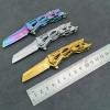 Outdoor Pocket Small Multifunctional Folding Knife Portable Keychain Mini Pocket Knife Fruit Knife