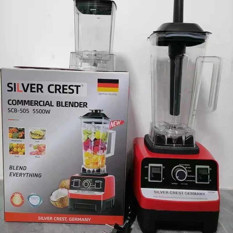 Blender mixer crushed ice 9525 motor 5500 W double cup wall breaking machine auxiliary food grinding