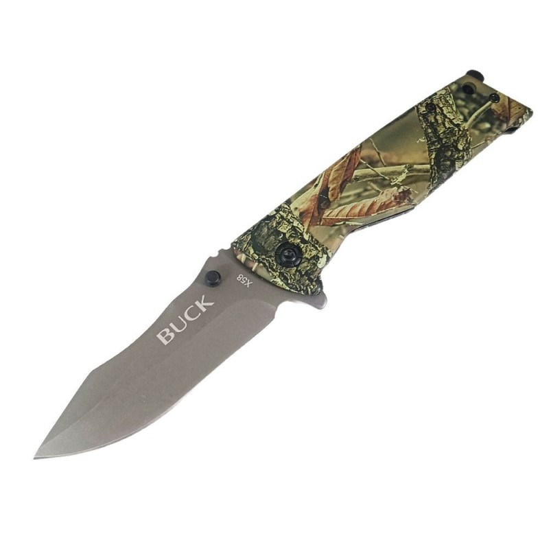 Dropshipping Manufacturer Supply Camouflage Outdoor Knife Stainless Steel Folding Knife Sharp Hunting Adventure Knife