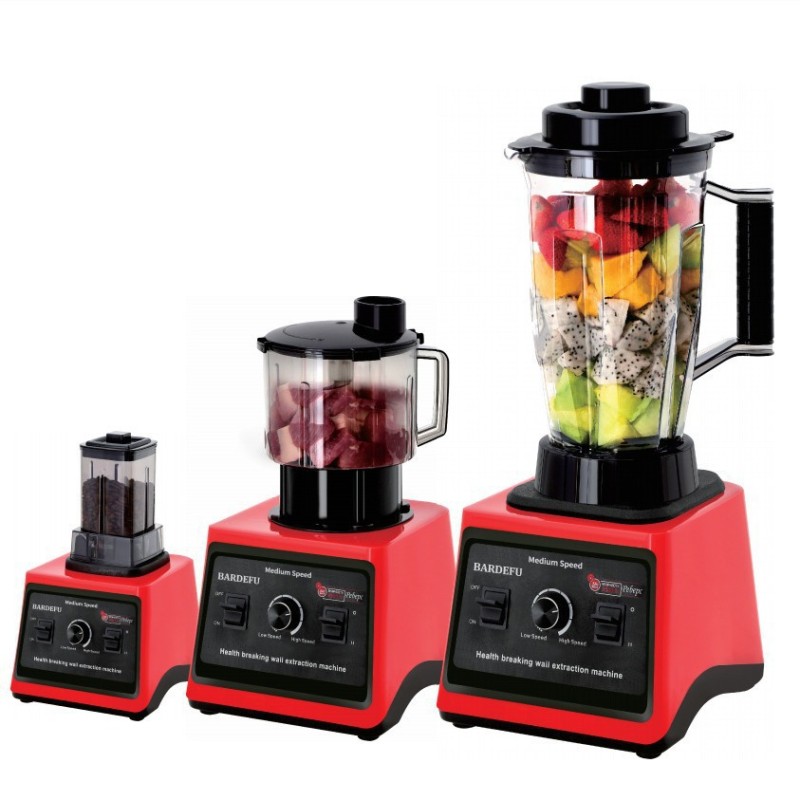 3in1 multifunctional mixer juicer meat grinder cooking machine 3L foreign trade three-in-one wall breaking machine large capacity
