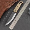 Outdoor self-defense survival portable tactical knife Topps TOPS integrated keel adventure knife D2 steel K sheath meat knife